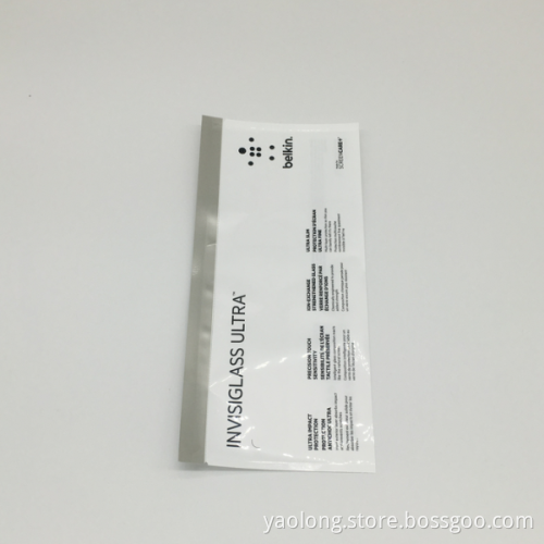 Clear peinted low density PE bag